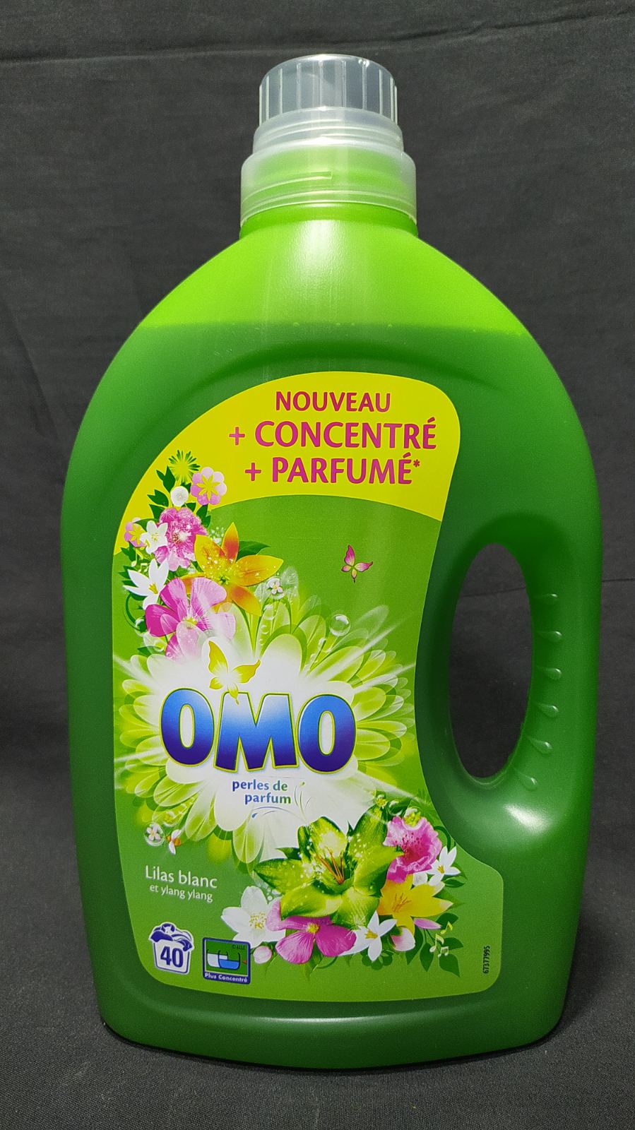 Profital - Lessive liquide Omo Color, 3 x 40 lessives, 3 x 2