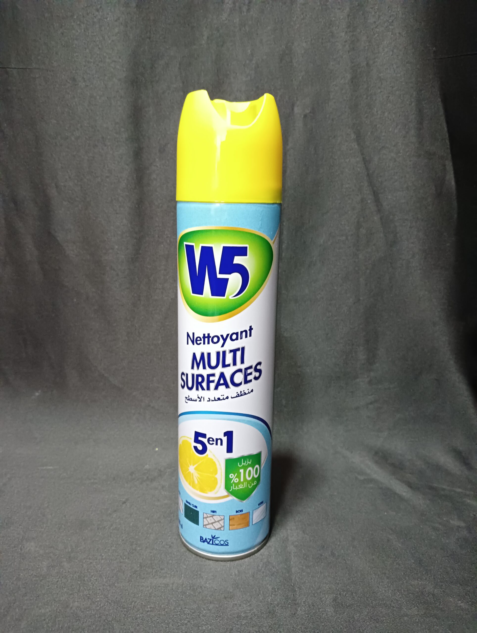W5 NETOYANT MULTI SURFACE 300ML X12 CITRON SARL VADEQ