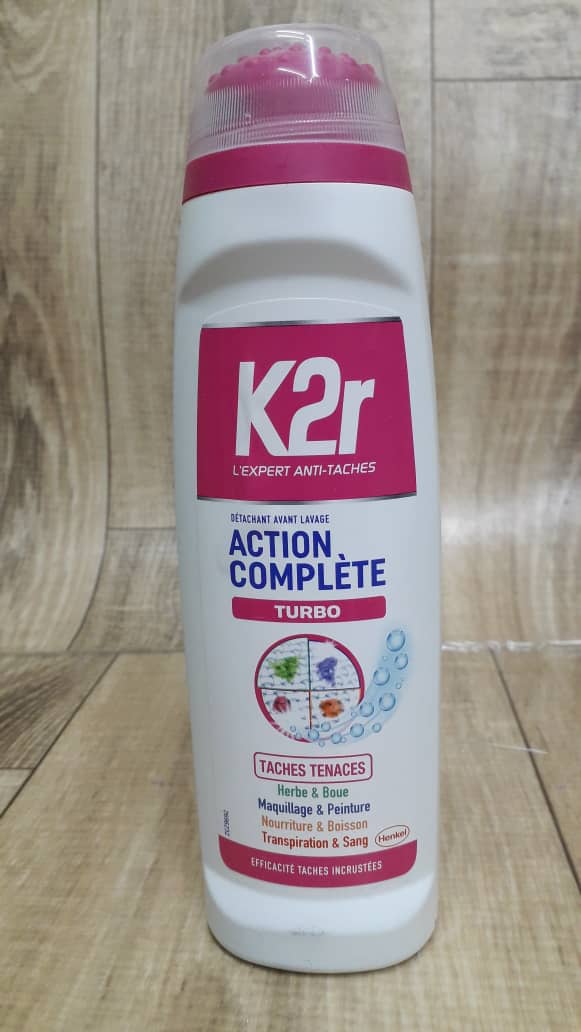 Détachant Avant-lavage Action complète K2r 750 ml