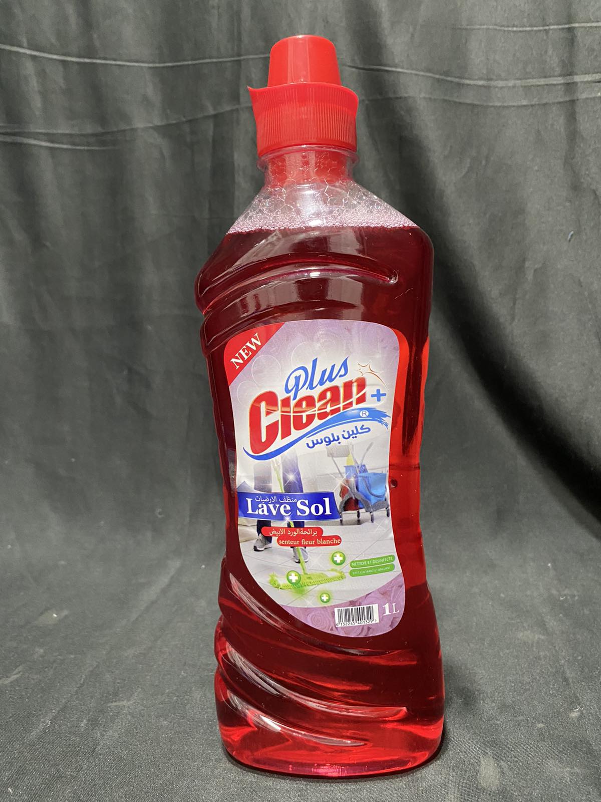 CLEAN PLUS LAVE SOL 1L X12 FLEUR – SARL VADEQ