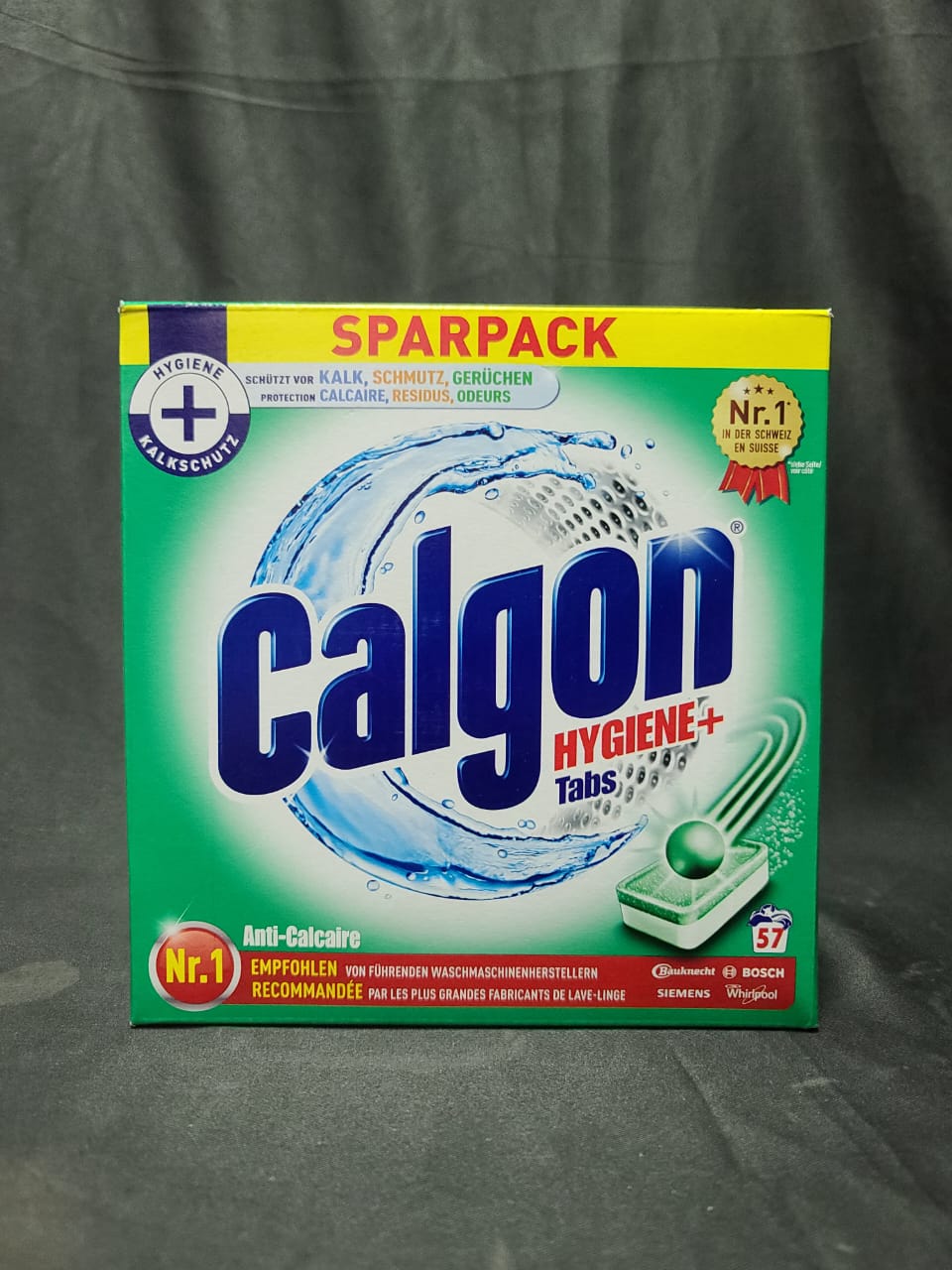 CALGON ANTI CALCAIRE 57 TABS HYGIENNE X 6 – SARL VADEQ